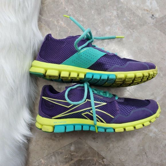 reebok fluorescent shoes